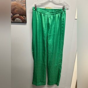 Vero  Moda silky pants emeralds green size M